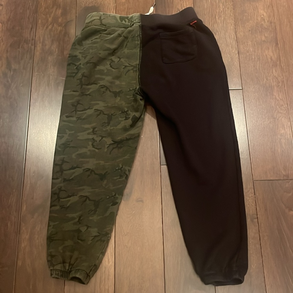 N:philanthropy sweats two tone black & camouflage size med - Picture 2 of 9